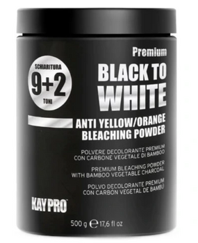KayPro Black To White Bleaching Powder 500 g