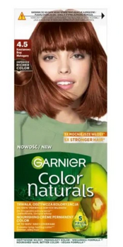 Garnier Color Naturals Creme Farba do włosów 4.5 Kasztanowy Brąz 60 ml