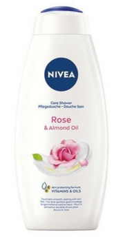 Nivea Rose&Almond Oil Żel pod prysznic 750 ml