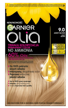 Garnier Olia Farba do włosów  9.0 Jasny Blond