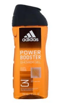 Adidas Power Booster 3 w 1 Żel pod prysznic dla mężczyzn 250 ml