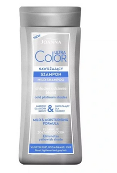 Joanna Ultra Color Szampon chłodny blond nawilżająca formuła 200 ml