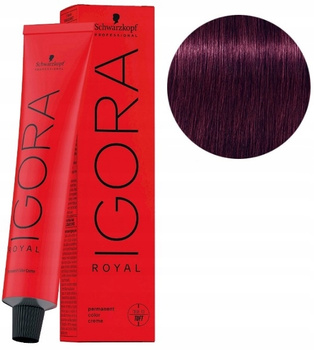 Schwarzkopf Farba Igora Royal 60ml 5-99 JASNY BRĄZ FIOLETOWY EXTRA