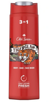Old Spice Shower Gel Tigerclaw Żel pod prysznic 3w1 400 ml