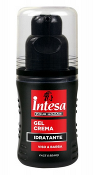 Intesa Men Nawilżający Żel/Krem po goleniu z pompką Twarz i broda 100 ml
