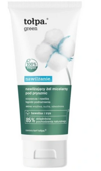 TOŁPA Dermo Green Żel Micelarny pod prysznic nawilżający łagodzący 200 ml