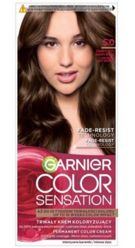 Garnier Color Sensation Farba do włosów 5.0 Świetlisty Jasny Brąz