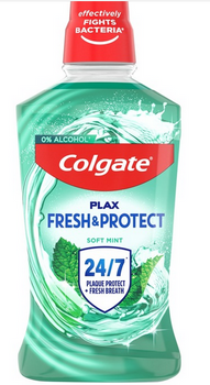 Colgate Plax Fresh & Protect Soft Mint Płyn do płukania ust 500 ml