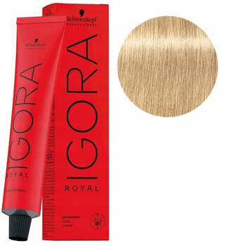 Schwarzkopf Farba Igora Royal 60ml 9-0 BARDZO JASNY NATURALNY BLOND