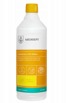 Medisept 510 Dishes 1L Cytryna - Koncentrat do mycia naczyń