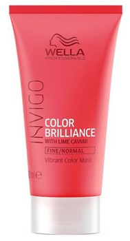 Wella Invigo Brilliance Maska włosy cienkie 30ml
