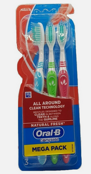 B Oral-B Complete All Around Clean Szczoteczka do zębów 3 szt