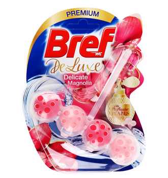 Bref Deluxe 50 g Zawieszka do WC Delikatna Magnolia
