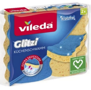 Vileda Zmywak Wiskozowy Glitzi 2 szt