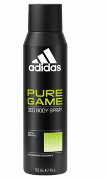 Adidas Men Pure Game Vegan Dezodorant dla mężczyzn w sprayu 150 ml