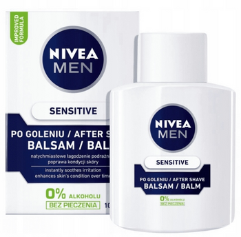 Nivea Men Sensitive  Balsam po Goleniu łagodzący 100 ml