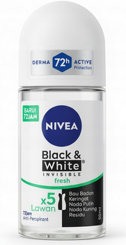 Nivea Women Invisible Black&White Fresh Antyperspirant w kulce 50 ml