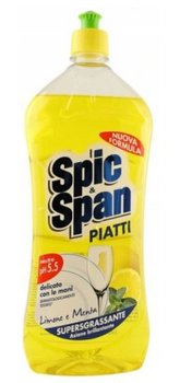 Spic Span Limone Menta Płyn do mycia naczyń z Cytryną i Miętą 1000 ml