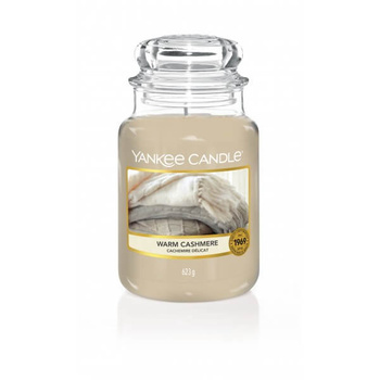 Yankee Candle Warm Cashmire Słoik Duży 623g