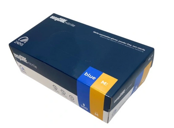 Rękawice rękawiczki nitrylowe bezpudrowe M 100 szt