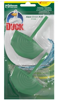 Duck WC Zawieszka podwójna do toalet Aqua Green 4w1 2 x 36 g