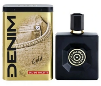 Denim Gold  Woda Toaletowa 100 ml Metalowe pudełko