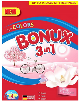 Bonux Manolia Proszek do prania kolorów 3in1 400 ml