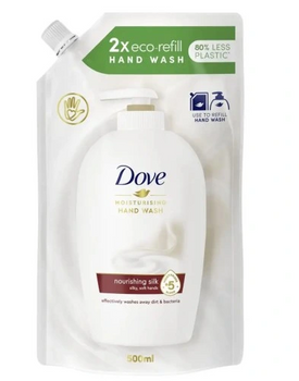 Dove Liquid Hand Wash Fine Silk Refill Mydło do rąk  500 ml  Zapas