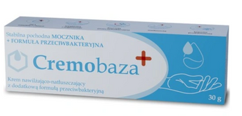 Cremobaza + Krem nawilżająco-natłuszczający z dodatkową formułą przeciwbakteryjną  30 g
