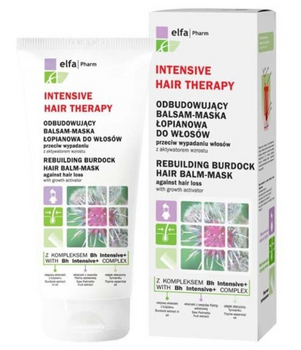Elfa Pharm Intensive Hair Therapy odbudowujący balsam-maska łopianowa do włosów przeciw wypadaniu z aktywatorem wzrostu 200 ml