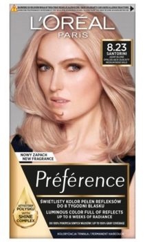 L'Oreal Paris Recital Farba do włosów Medium Rose Gold  8.23 Santorini