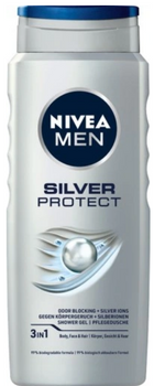 Nivea Men Silver Protect Żel pod prysznic 500 ml
