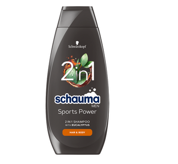 Schauma Men 2 in 1 Sports Power Szampon 400 ml