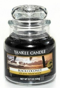 Yankee Candle Small Jar  Black Coconut 104g