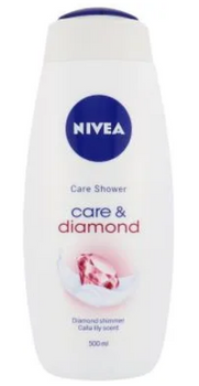 Nivea Women  Care & Diamond Żel pod prysznic 500 ml