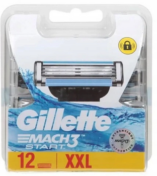 Gillette Mach3 START Wkłady do maszynek 12 szt
