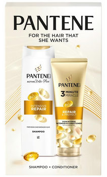 Pantene Intensive Repair Zestaw Szampon 400 ml + Odżywka 220 ml