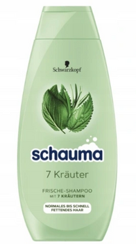 Schauma 7 Kräuter Szampon do włosów 400 ml