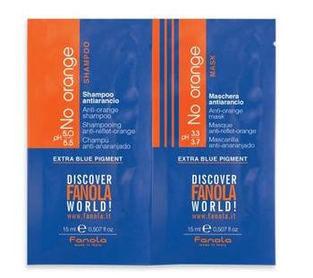Fanola No Orange Próbka szampon15ml + maska 15ml