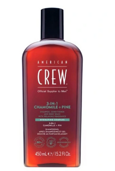 American Crew 3 in 1 Chamomile + Pine Gel 450 ml