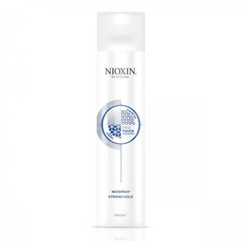 Nioxin 3D Styling Niospray Strong Hold - lakier mocno utrwalający 400ml