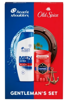 Zestaw prezentowy Head & Shoulders Szampon Men Ultra 330 ml i Old Spice Dezodorant Captain 50 ml