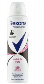 Rexona Deo Spray Woman Invisible Pure 150 ml