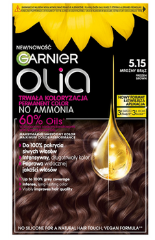 Garnier Olia Farba do włosów 5.15 Mroźny Brąz