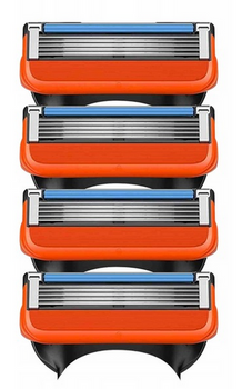 Gillette Fusion5 Power -Plastik Wymienne ostrza do maszynki do golenia 4 szt