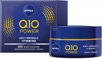 Nivea Anti Wrinkle Firming  Q10 Krem Przeciwzmarszczkowo na noc 50 ml