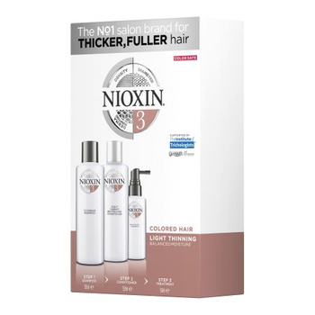 NIOXIN 3 TRIALKIT STARTER-SET SYSTEM ZESTAW 150ml+150ml+50ml