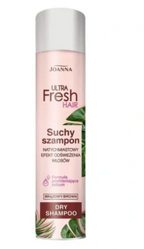 Joanna Ultra Fresh Hair Suchy Szampon BROWN 200 ml
