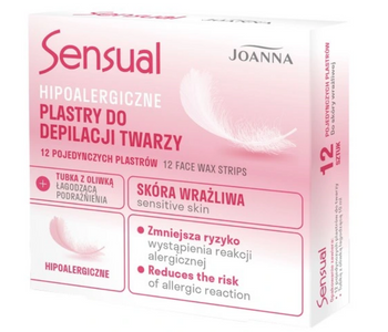 Joanna Sensual Hipoalergiczne Plastry do twarzy 12 szt