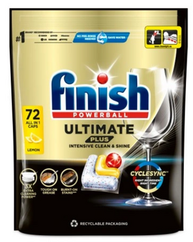 Finish Powerball Quantum Ultimate Plus All in One Lemon 72 szt